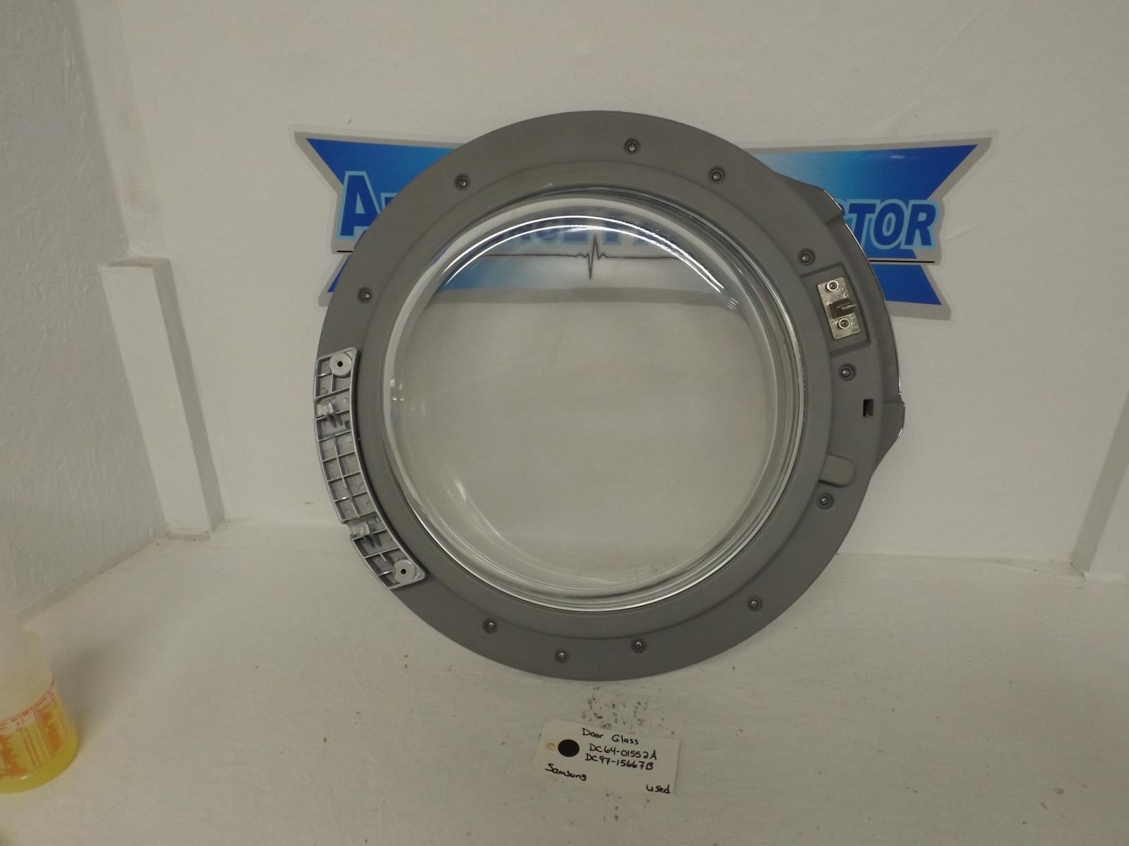 Samsung Washer DC64-01552A DC97-15667B Door Glass Used Samsung Washer DC64-01552A DC97-15667B Door Glass Used